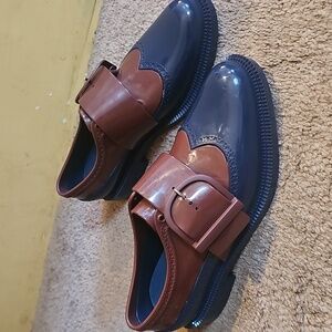 NEW MELISSA BROGUE SPECIAL WOMENS JELLY OXFORDS Size 7..free Ship